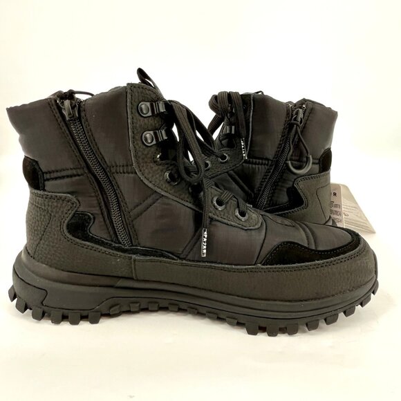 Pajar Fero 2.0 Boot Size 9M Black Waterproof Nylon Leather Winter Snow Boot - Picture 6 of 16